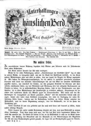 Unterhaltungen am häuslichen Herd. 4. 1858/59