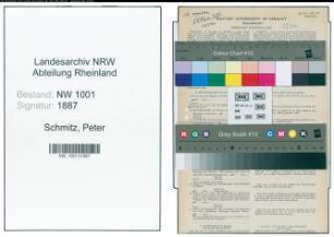Entnazifizierung Peter Schmitz, geb. 26.01.1907 (Autoschlosser)