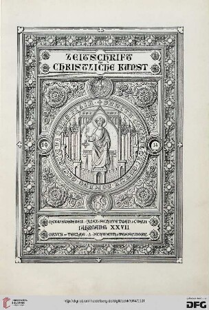 27: Zeitschrift für christliche Kunst