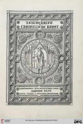 27: Zeitschrift für christliche Kunst