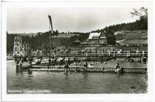 Kriebstein. Strandbad Talsperre Kriebstein