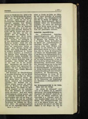 ¬Der¬ Religionsunterricht in der Volksschule nach dem Kriege