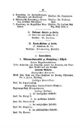 National-Galerie zu Berlin