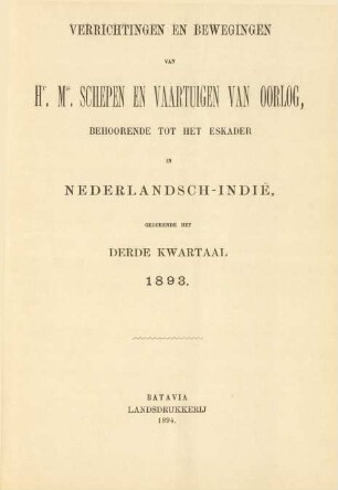 Derde kwartaal 1893