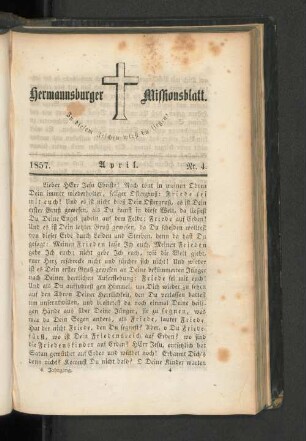 Nr. 4. April. 1857.