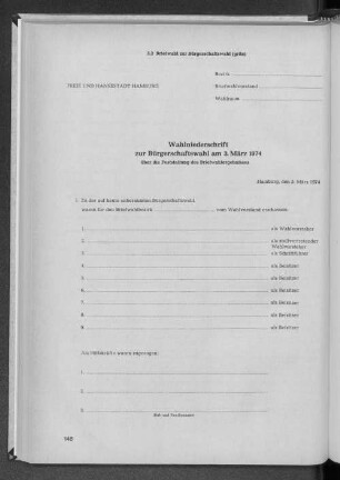 3.2 Briefwahl zur Bürgerschaftswahl (grün)
