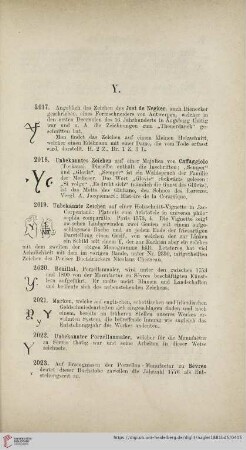 Y (Nr. 2017-2034
