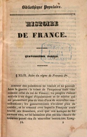 Histoire de France jusqu'en 1789, 3,14
