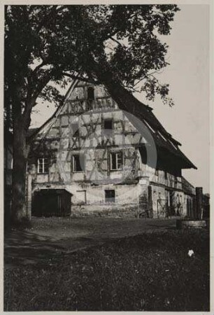 Fachwerkhaus des Erbhofs Blaurock in Opperau