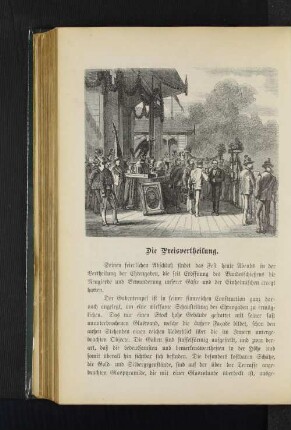 Die Preisvertheilung.