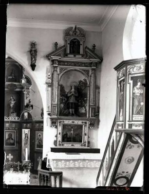 St. Wolfgangkapelle; südlicher Seitenaltar