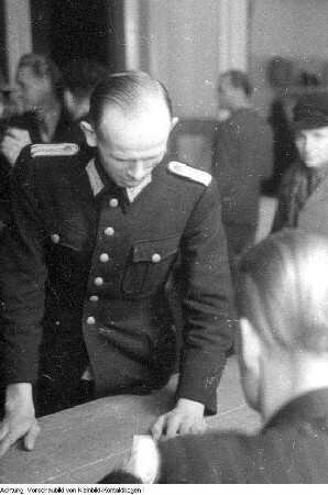 Dresden, Bühlau, Kurhaus. Gründungsparteitag der SED. Vereinigung der sächsischen SPD und der sächsischen KPD zur SED, 7. April 1946