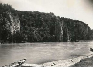 Kelheim. Weltenburger Enge (Donaudurchbruch bei Weltenburg)