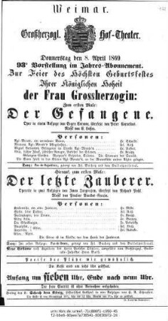 Der Gefangene