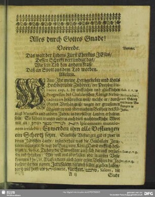Leichenpredigt : Christliche Leich-Predigt. Vorrede. Leichenspruch. Vortrag. Abhandlung