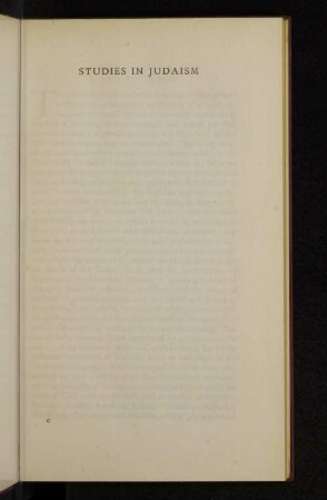 Studies in Judaism