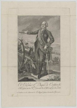Bildnis des Louis des Balbes de Berton de Crillon Mahon