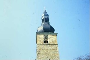 oberer Teil des Kirchturms