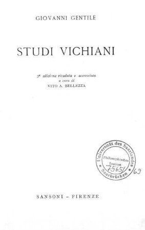 Studi Vichiani
