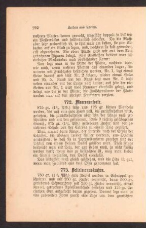 773. Bettelmannskuchen.