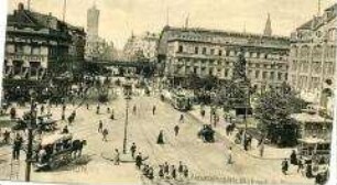 Der Alexanderplatz in Berlin