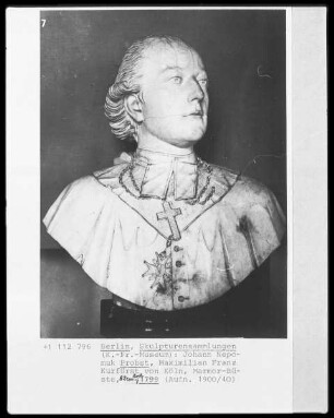 Maximilian Franz, Kurfürst von Köln