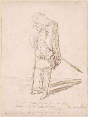 Annoso ne crede seni [...] docuit Juvenes (Der Münz- und Gemmenkenner Marcantonio Sabatini)