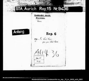 Die Überwachung der Brotpreise, Stadt Esens