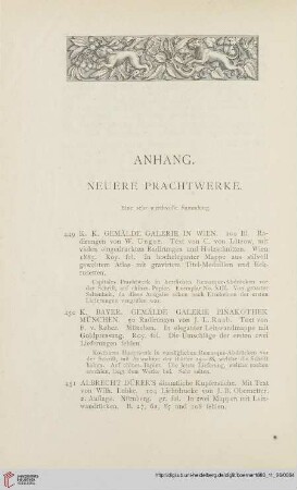 Anhang (Nr. 449 - 569)