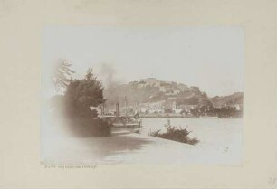 Blick auf Ehrenbreitstein bei Koblenz