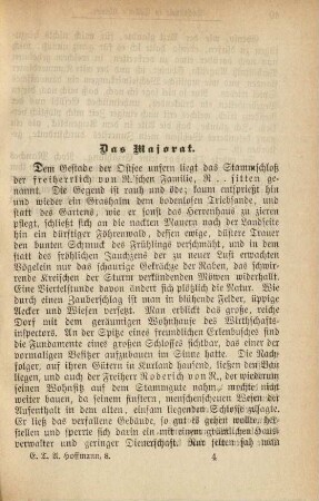 Das Majorat