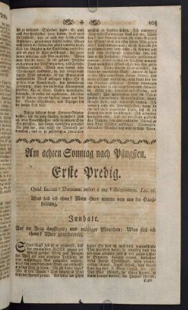 503-518, Am achten Sonntag nach Pfingsten