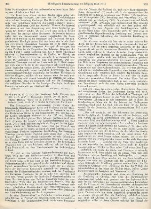 231-233 [Rezension] Berkouwer, Gerrit C., De verkiezing Gods