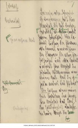 Rede zur Begrüßung von Wilhelm II. in Danzig