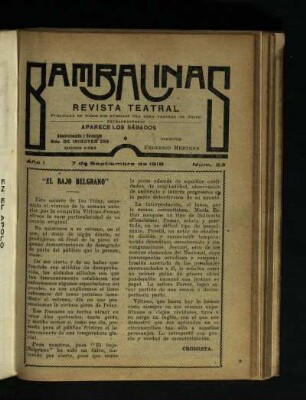 El movimento contínuo : comedia en tres actos