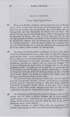 Sechster - Siebenter Abschnitt.