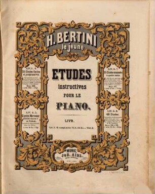 Etudes instructives pour le piano