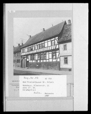 Wohnhaus, Bad Frankenhausen