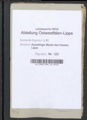 Rechnungen der Ulenburg