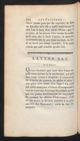 Lettre XLI. - Lettre L.