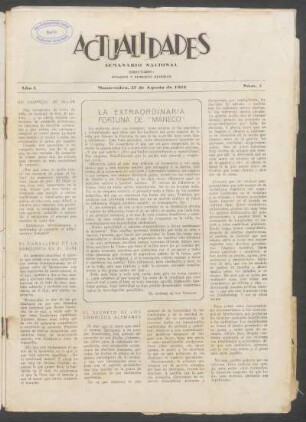 La extraordinaria fortuna de "Maneco"
