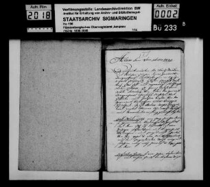 Markenbereinigung zwischen Vilsingen und Langenhart