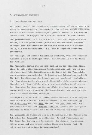 57-74, 8. Grammatische Begriffe