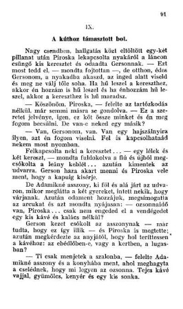 IX. A kúthoz támasztott bot.