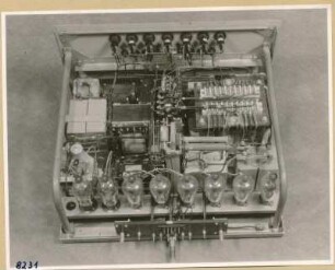 UKW - Tonsender 250 W - Einschub Bild 2; Foto 1953