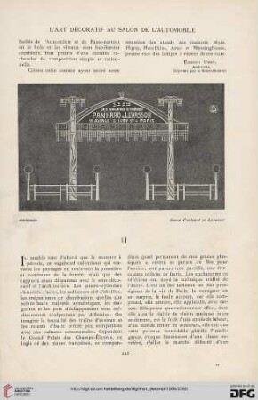 8: L' art décoratif au Salon de l'Automobile, [2]