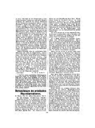 Verhandlungen des preußischen Abgeordnetenhauses