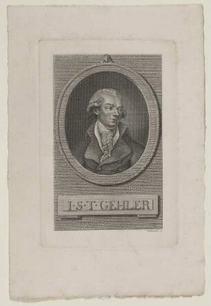 Bildnis des Johann Samuel Traugott Gehlen