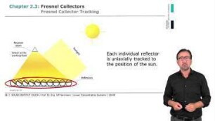 Solar Thermal Power Plants - Linear Concentrating Systems Part 3: Chapter 2.3: Fresnel Collectors