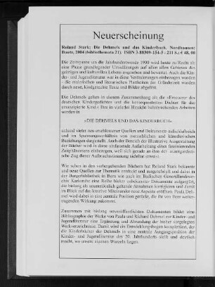 Neuerscheinung